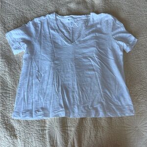 Athleta Women's Classic White Short Sleeve Tee